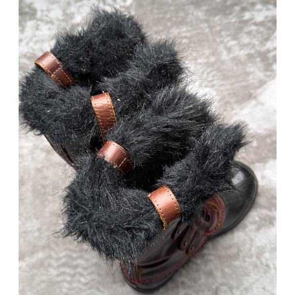 Sorel Premium Joan of Arctic Red Oxblood Waterproof Snow Boots Womens Size 7.5 - Picture 14 of 16